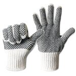 PVC Dotted Gloves Factory - OEM Double Side BBQ Industry Grip Glove