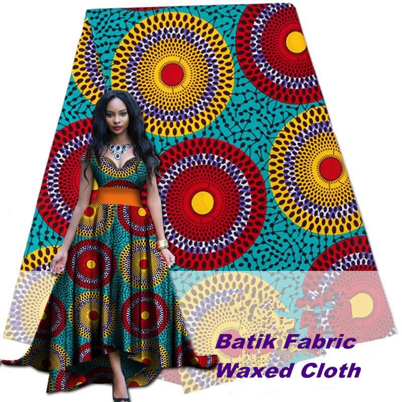 Waxed Cloth Factory - OEM 100% Cotton African Chiganvy Batik Fabric
