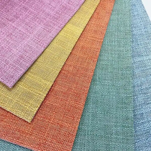 Blackout Lined Fabric Manufacturer - OEM 340gsm Polyester Curtain Fabric