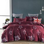 Bedding Set Manufacturer - OEM Star Printing Microfiber Comforter Cover