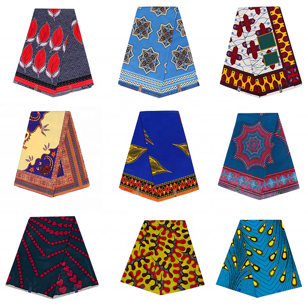 Wax Printed Fabric Factory - OEM 100% Cotton Ethic African Ankara