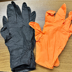 Orange Nitrile Gloves Factory - OEM 8mil Automobile Mechanic Industrial