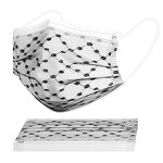 Disposable Face Mask Manufacturer - OEM Fashion Lace Pattern 3 Ply Mask