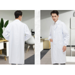 Lab Coat Factory - OEM Unisex White Gown Doctor Nurse Work Uniform