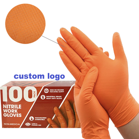 Nitrile Disposable Gloves Manufacturer - OEM 8mil Heavy Duty Diamond