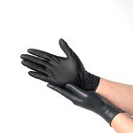 Black Nitrile Gloves Manufacturer - OEM 6mil 9 Inches Thick Work Glove