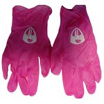 Custom Nitrile Gloves Factory - OEM Printing Logo Pattern Disposable