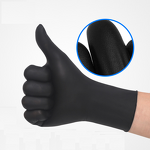 Black Nitrile Gloves Manufacturer - OEM 6mil 9 Inches Thick Work Glove