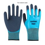Waterproof Work Gloves Factory - OEM Double Layer Oil Resistant Anti Slip