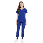 Scrubs Sets Factory - OEM Elastic Hospital Uniform Top Pants Custom