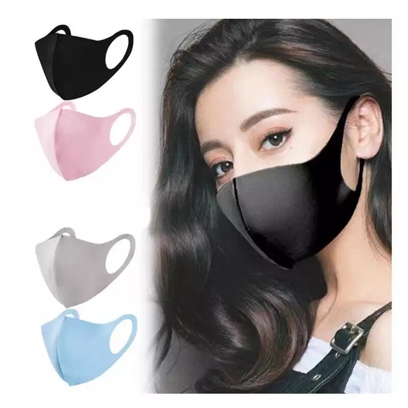 Reusable Face Mask Manufacturer - OEM Summer Thin Breathable Ice Silk