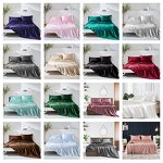 Satin Bedding Set Factory - OEM 4 Pieces Hotel Home Linen Set