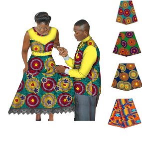 African Chiganvy Fabric Manufacturer - OEM 100% Cotton Batik Printing