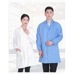 Work Uniform Factory - OEM Polyester Beauty Salon Lab Coat Custom Logo