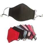 Cotton Face Mask Factory - OEM Custom Logo Washable Filter Pocket Mask