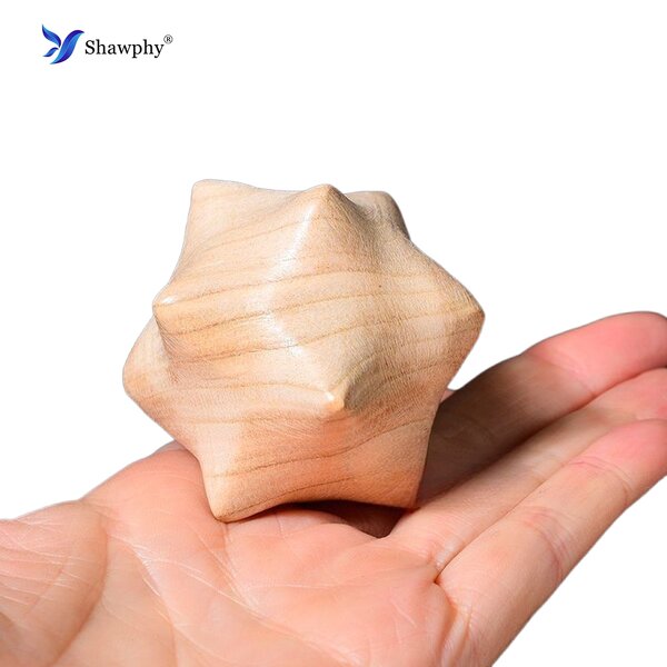 Massage Ball Factory - OEM Wood Spiky Acupoint Musical Ball