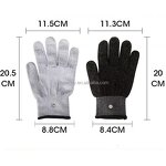 Conductive Gloves Factory - OEM Silver Fiber Antistatic Performance