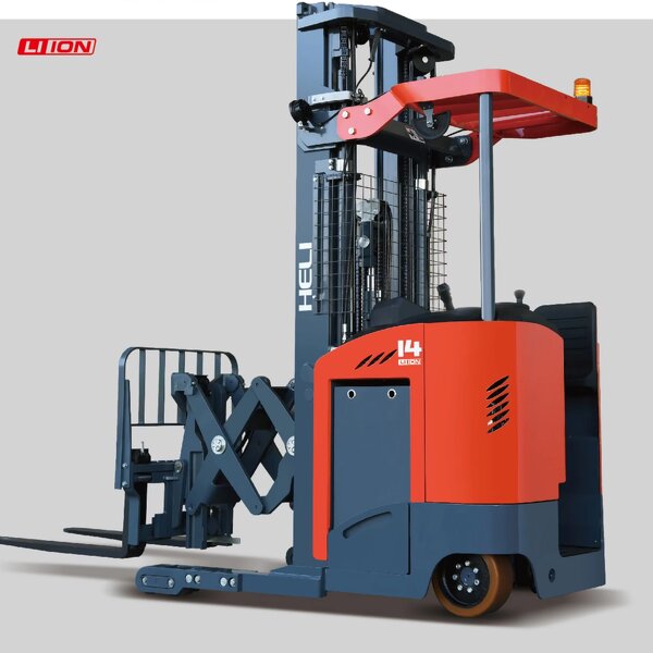 Electric Reach Forklift Factory - OEM Indoor Battery Powered Aisle