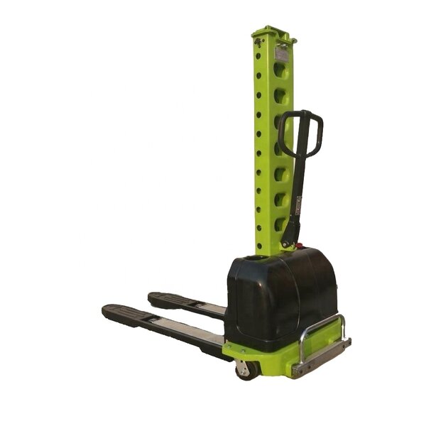 Pallet Stacker Factory - OEM 500kg Semi Electric Self Load