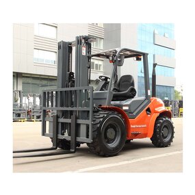 Rough Terrain Diesel Forklift Factory - OEM 3ton 3.5ton All Wheel