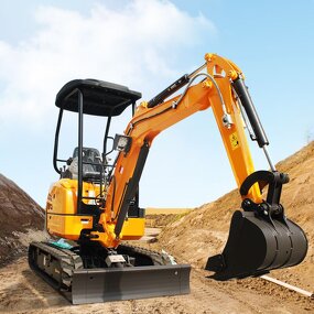 Excavator Digger Manufacturer - OEM 1.6 Ton Yuchai Engine Bucket