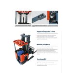 Electric Reach Forklift Factory - OEM Indoor Battery Powered Aisle