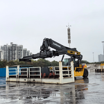 Reach Stacker Manufacturer - OEM 45 Ton Electric Port Crane CE