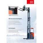 Electric Reach Truck Manufacturer - OEM 1.4 1.6 1.8 Ton New