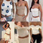 Used Women's Tops Manufacturer - Wholesale Fashion Crop Tops
