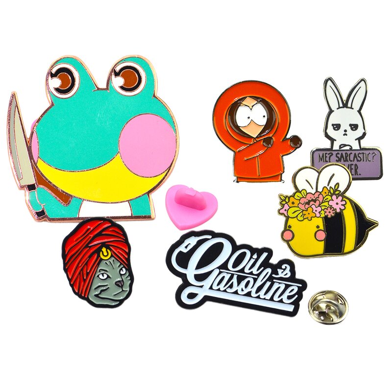 Enamel Pin Factory - Custom Cute Cartoon Metal Badge