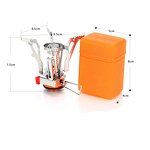 Gas Burner Factory - Portable Ultralight Windproof Camping Stove