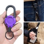 Retractable Keychain Factory - Heavy Duty Key Reel with Belt Clip
