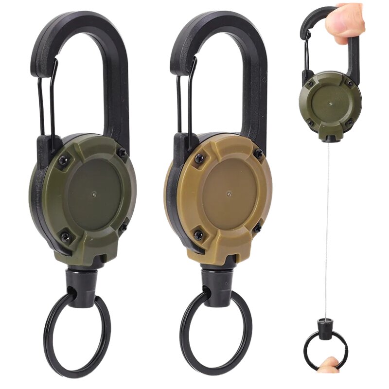 Retractable Keychain Factory - Heavy Duty Key Reel with Belt Clip