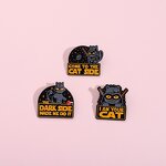 Animal Brooch Manufacturer - Custom Enamel Cat Lapel Pin