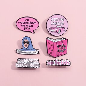 Enamel Pin Factory - Custom Funny News Theme Lapel Pin