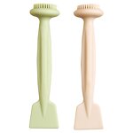 Dual-Ended Mask Brush Manufacturer - 2-in-1 Clay Applicator Scrubber