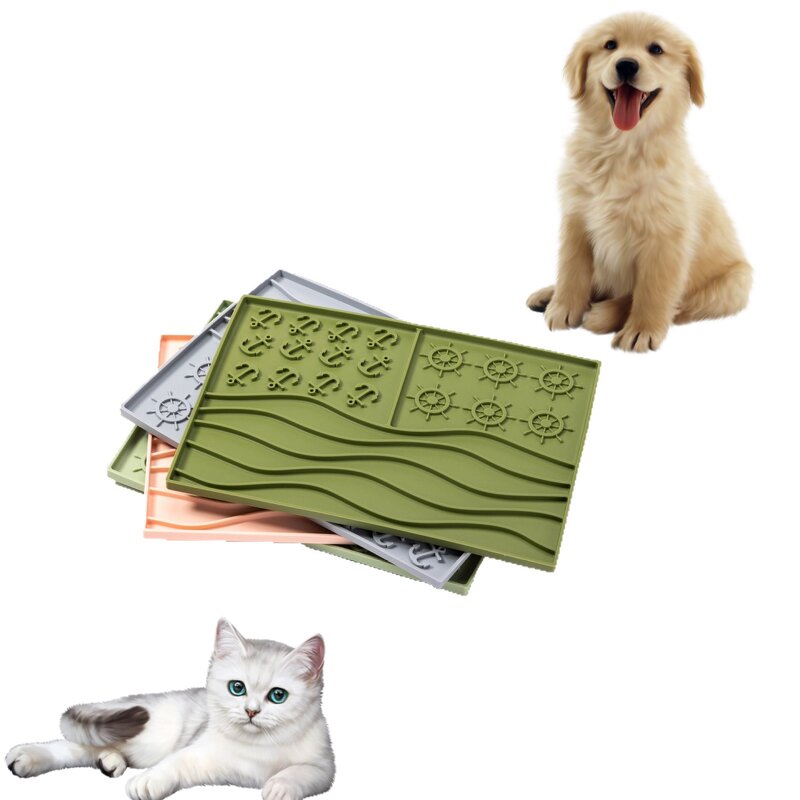 Slow Feeder Bowl Factory - Silicone Lick Mat for Dogs Cats