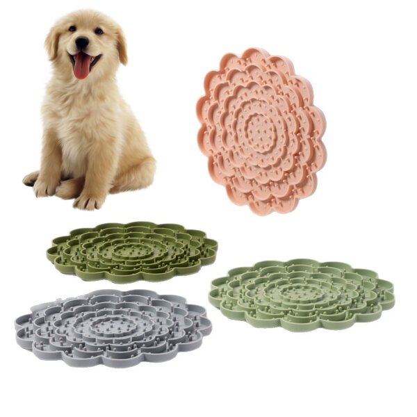 Sunflower Lick Mat Manufacturer - Suction Cup Slow Feeder Pad