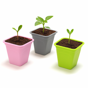 Seed Starter Trays Supplier - Reusable Thickened Nursery Pots