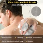 Body Scrubber Factory - Silicone Exfoliating Back Bath Brush