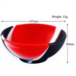 Mini Mixing Bowl Supplier - Custom 67mm Silicone Spice Herb Bowl