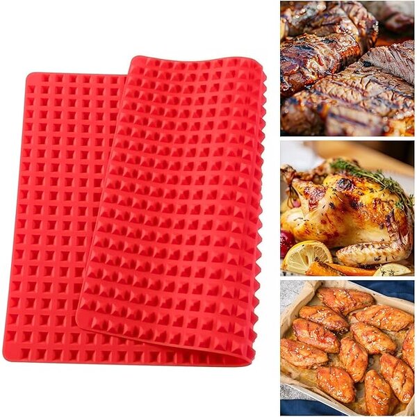 Baking Mat Factory - Custom Pyramid Design Silicone Pot Mat