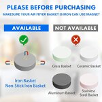 Air Fryer Clips Manufacturer - Magnetic Silicone Paper Holder