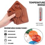 Lollipop Mold Manufacturer - Silicone Doughnut Hard Candy Mold