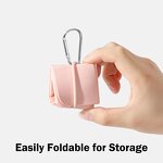 Pet Travel Bowl Supplier - 2in1 Collapsible Silicone Feeding Bowl