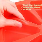 Cake Mold Factory - 8-Compartment Triangle Silicone Mold