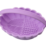 Makeup Brush Cleaner Manufacturer - Silicone Bowl with Drying Rack