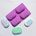 Silicone Mold Factory - 4 Cavity Olive Tree Food Safe Baking Mold