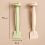 Dual-Ended Mask Brush Manufacturer - 2-in-1 Clay Applicator Scrubber