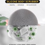 Body Scrubber Factory - Silicone Exfoliating Back Bath Brush